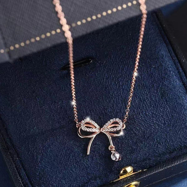 Gold-Plated Golden Bean Pendant Necklace | Stainless Steel, Anti-Tarnish, Waterproof & Hypoallergenic