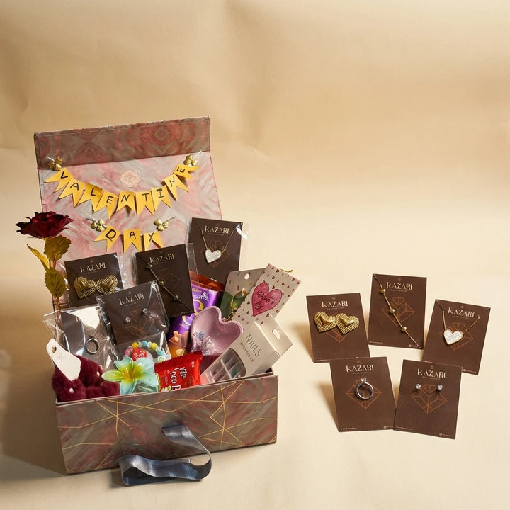 Ultimate Valentine Heart Jewellery Gift Hamper