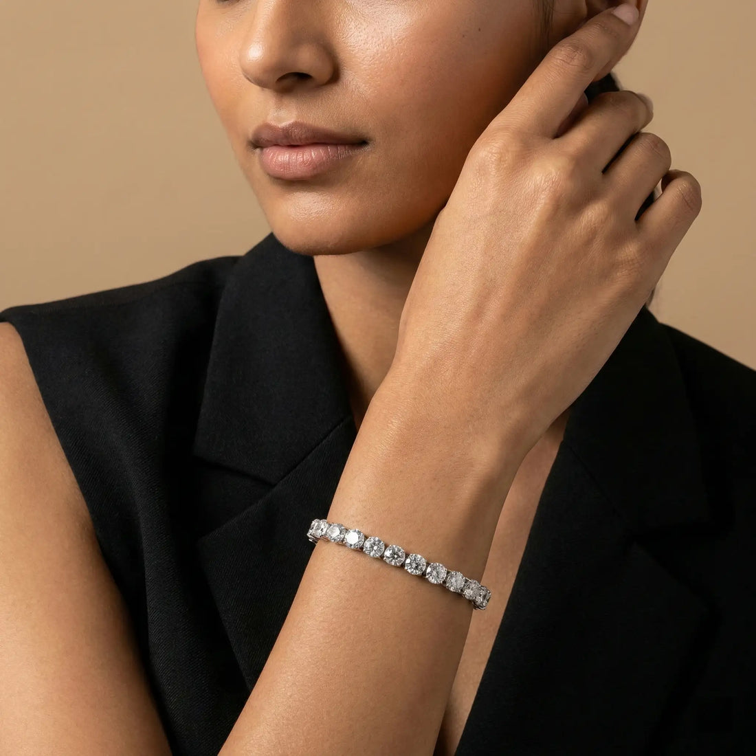 Classic Ice-Cut Tennis Bracelet