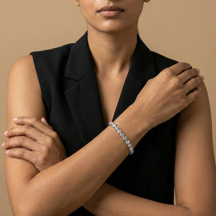 Classic Ice-Cut Tennis Bracelet